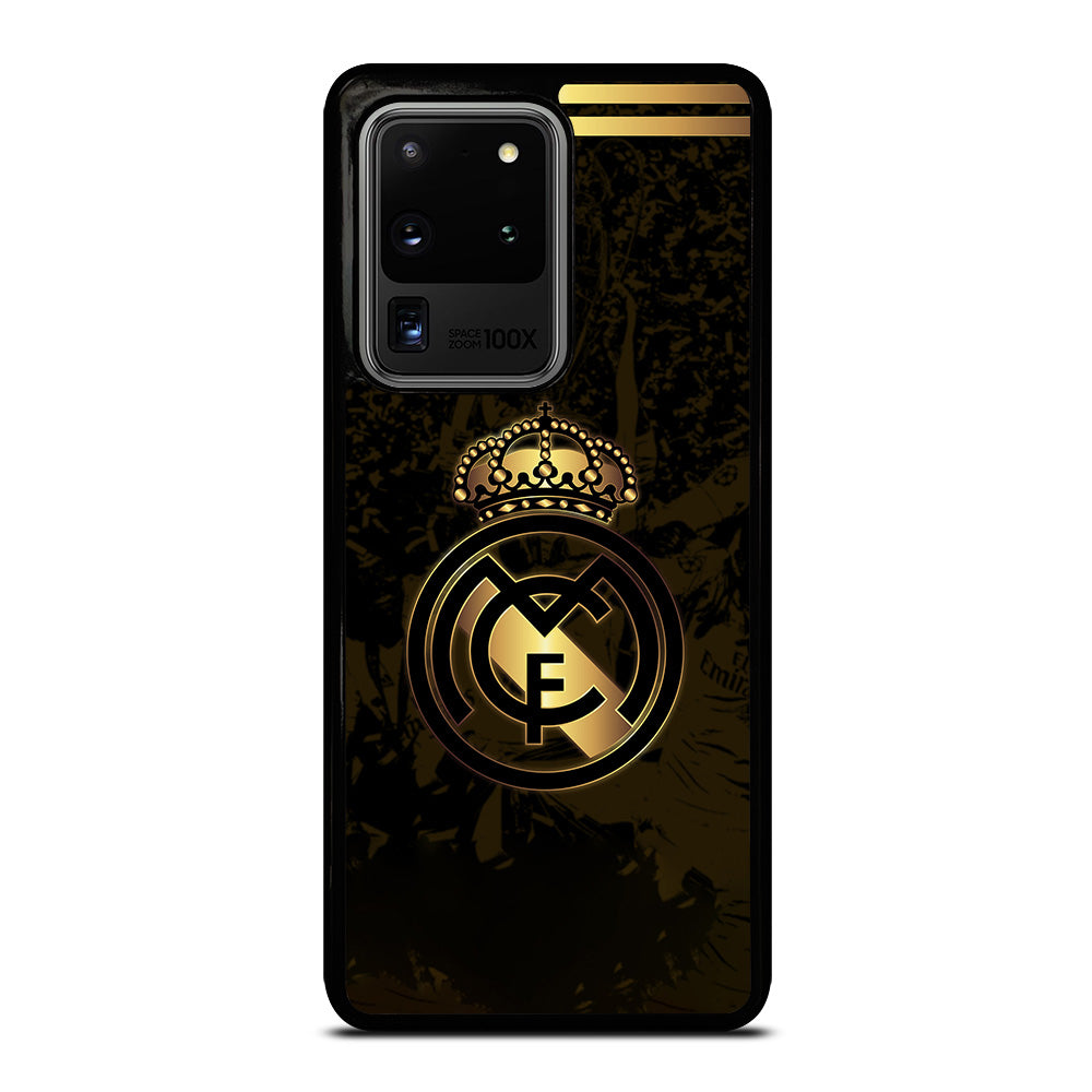 REAL MADRID FC GOLD LOGO Samsung Galaxy S20 Ultra Case Cover