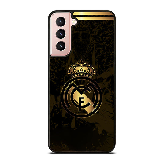 REAL MADRID FC GOLD LOGO Samsung Galaxy S21 Case Cover
