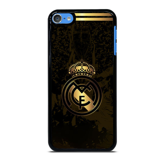 REAL MADRID FC GOLD LOGO iPod Touch 7 Case Cover