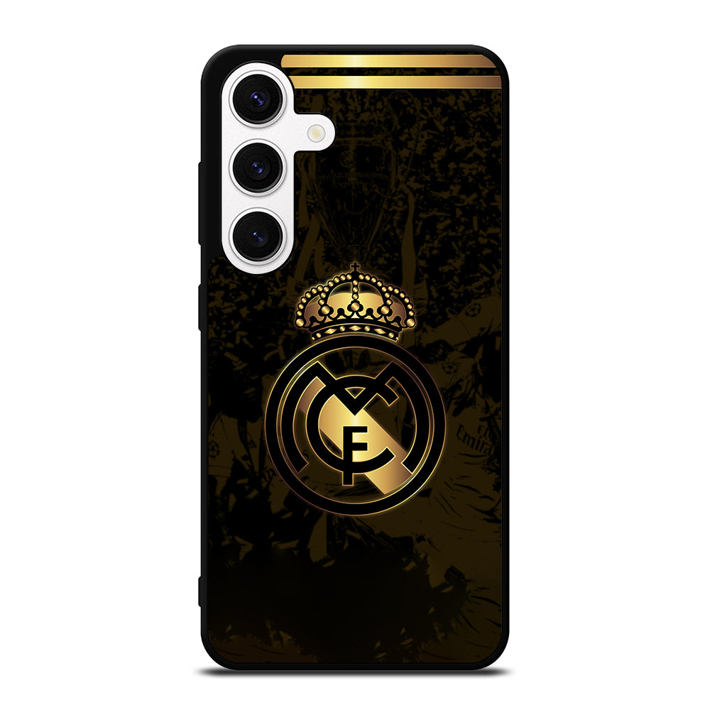 REAL MADRID FC GOLD LOGO Samsung Galaxy S24 Case Cover