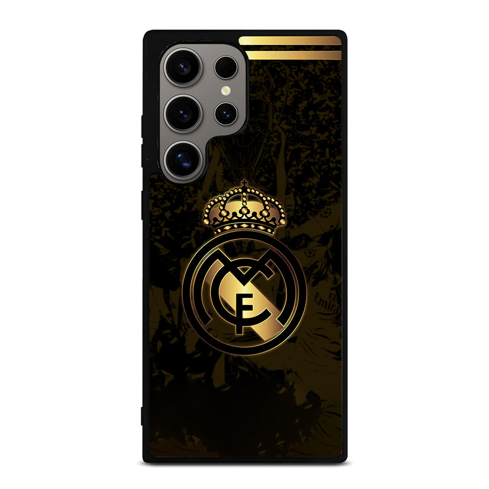 REAL MADRID FC GOLD LOGO Samsung Galaxy S24 Ultra Case Cover