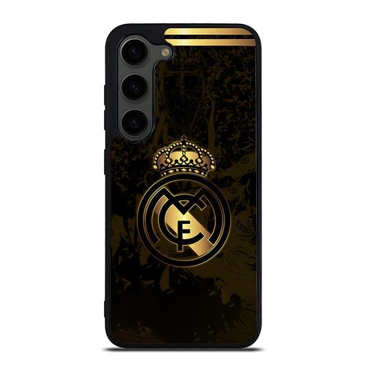 REAL MADRID FC GOLD LOGO Samsung Galaxy S23 Plus Case Cover
