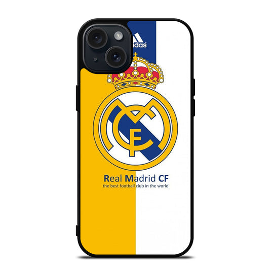 REAL MADRID FC LOGO iPhone 15 Plus Case Cover