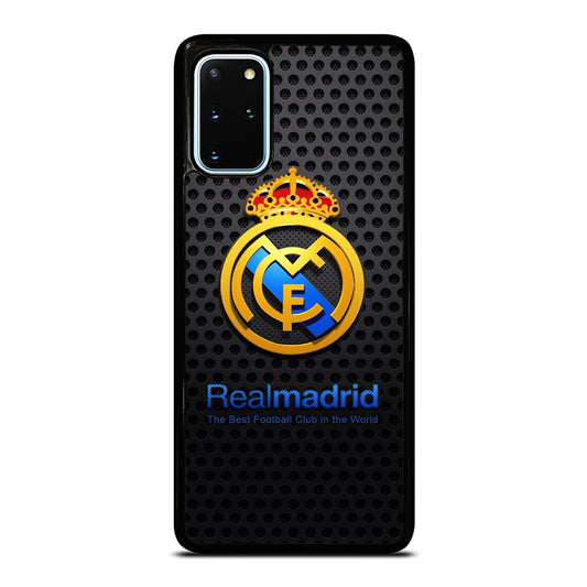 REAL MADRID FC METAL LOGO Samsung Galaxy S20 Plus Case Cover