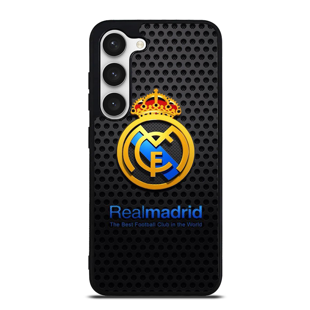 REAL MADRID FC METAL LOGO Samsung Galaxy S23 Case Cover