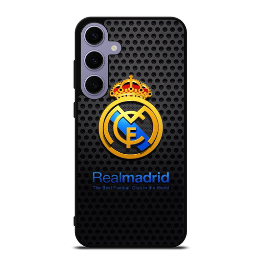 REAL MADRID FC METAL LOGO Samsung Galaxy S24 Plus Case Cover