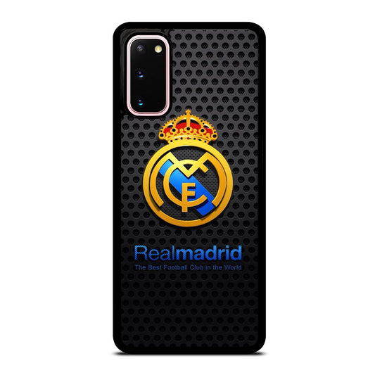 REAL MADRID FC METAL LOGO Samsung Galaxy S20 Case Cover