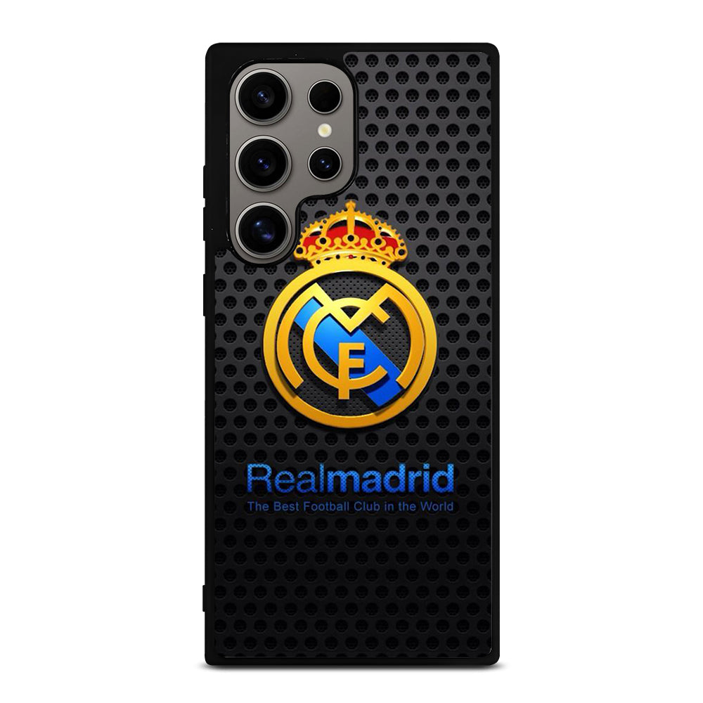 REAL MADRID FC METAL LOGO Samsung Galaxy S24 Ultra Case Cover