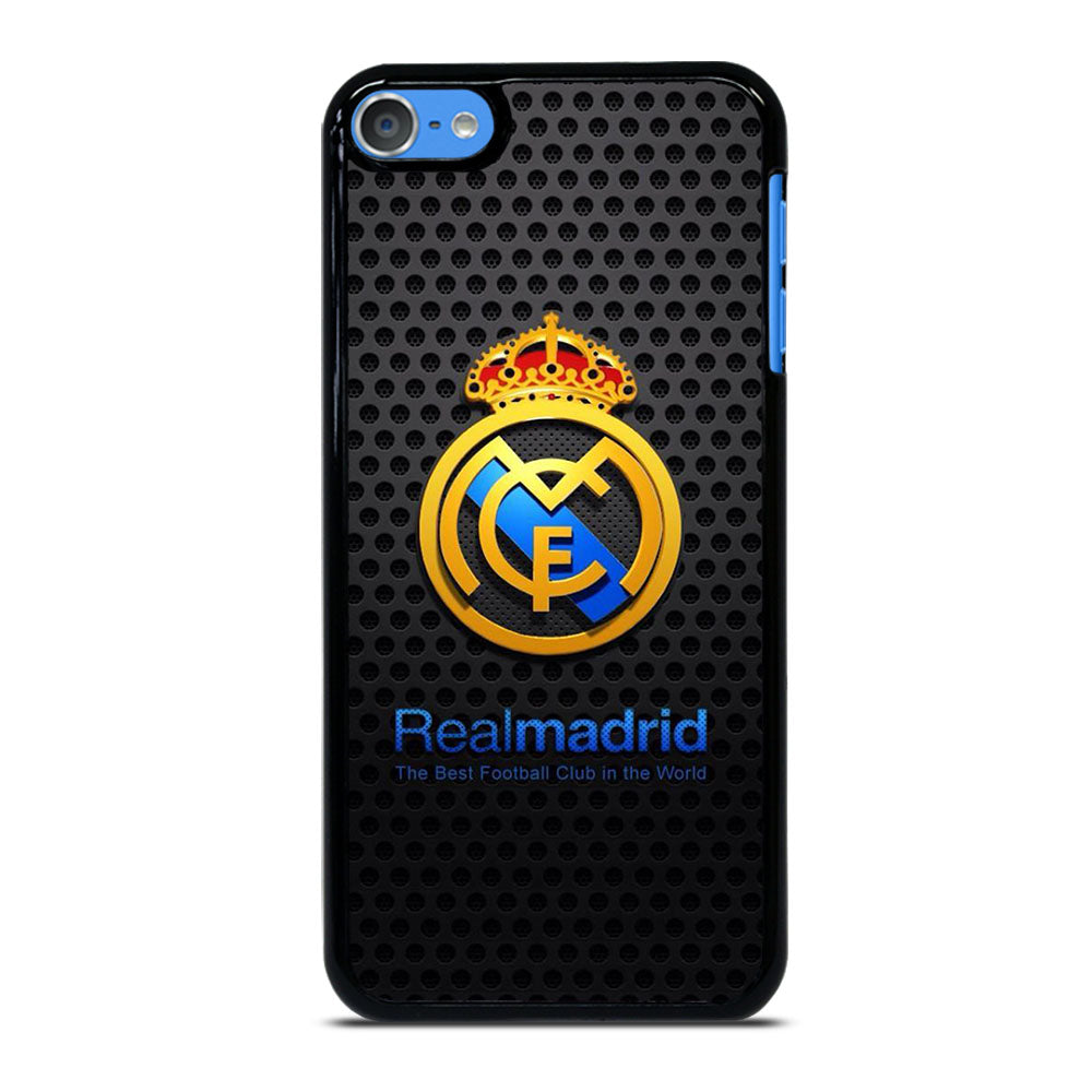 REAL MADRID FC METAL LOGO iPod Touch 7 Case Cover