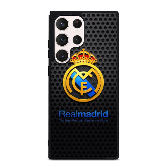 REAL MADRID FC METAL LOGO Samsung Galaxy S23 Ultra Case Cover