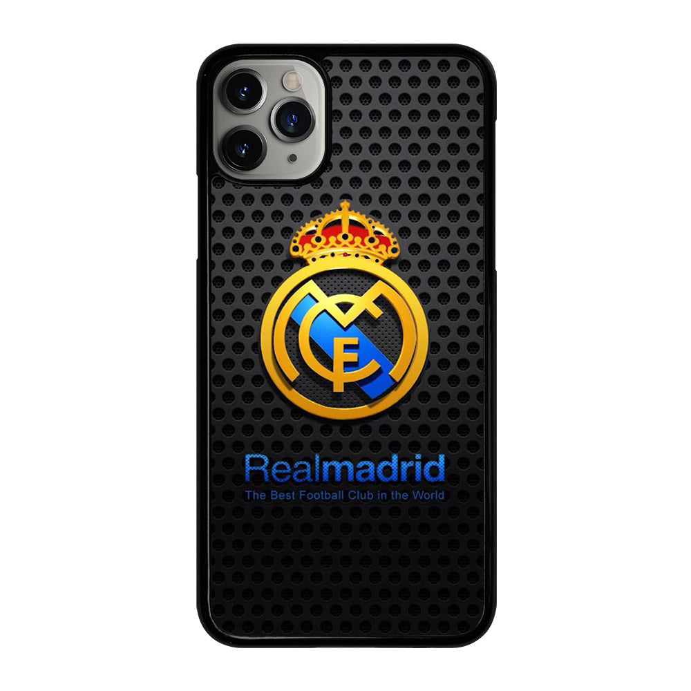 REAL MADRID FC METAL LOGO iPhone 11 Pro Max Case Cover