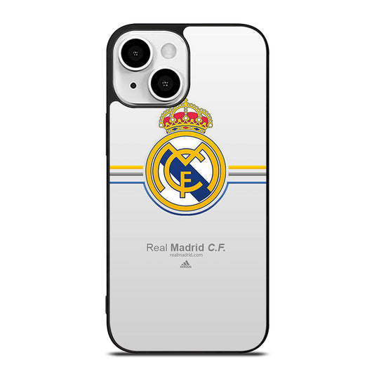 REAL MADRID FC STRIPE LOGO iPhone 13 Mini Case Cover