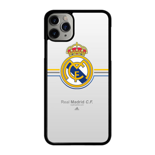 REAL MADRID FC STRIPE LOGO iPhone 11 Pro Max Case Cover