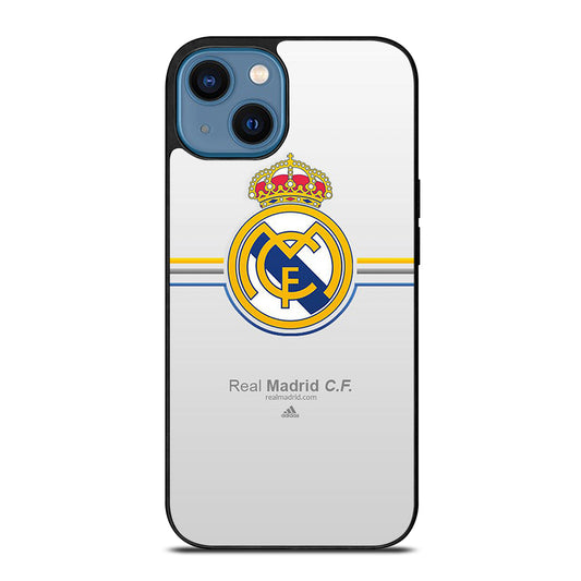REAL MADRID FC STRIPE LOGO iPhone 14 Case Cover