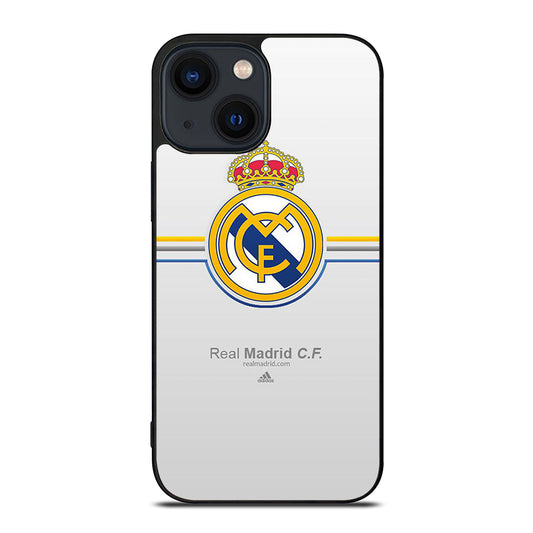 REAL MADRID FC STRIPE LOGO iPhone 14 Plus Case Cover