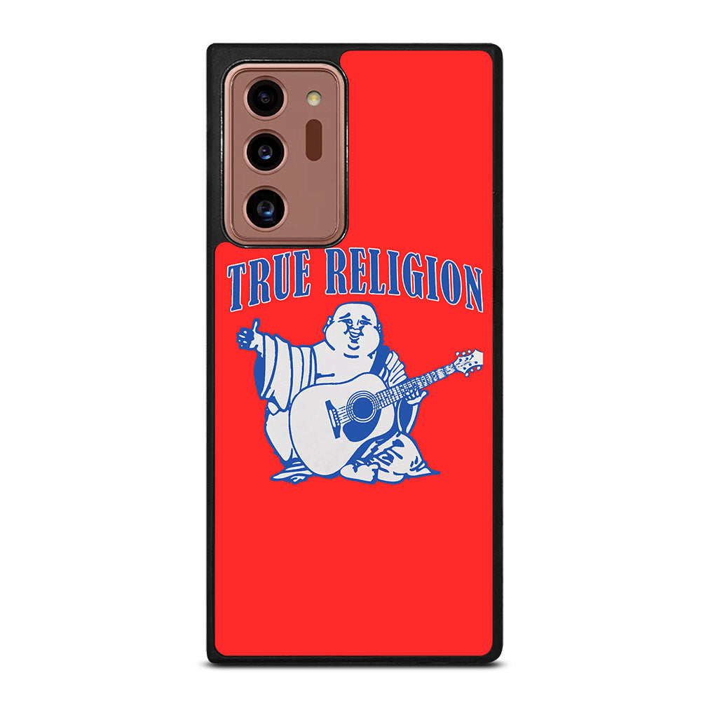 RED BIG BUDDHA TRUE RELIGION LOGO Samsung Galaxy Note 20 Ultra Case Cover