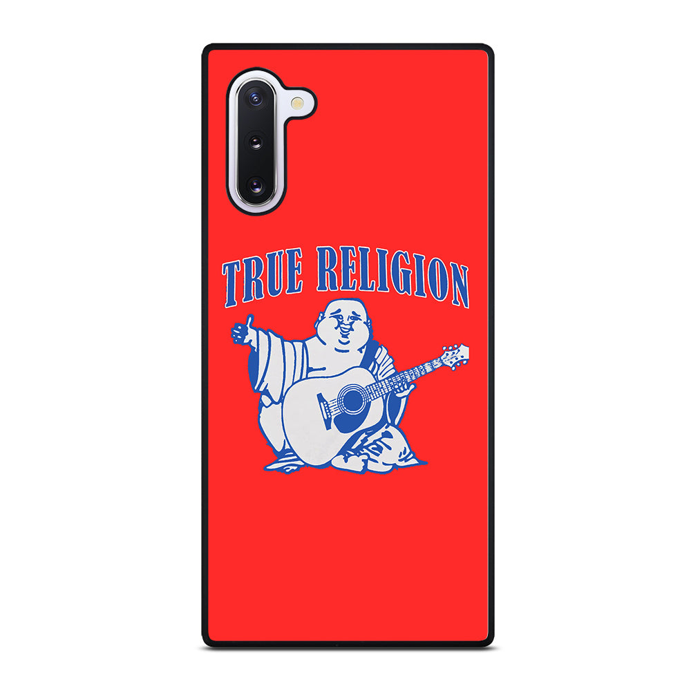 RED BIG BUDDHA TRUE RELIGION LOGO Samsung Galaxy Note 10 Case Cover