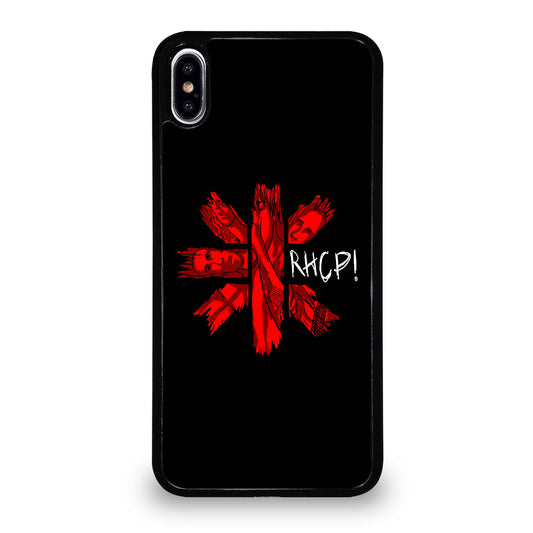 RED HOT CHILI PEPPERS ART LOGO iPhone XS Max Case Cover
