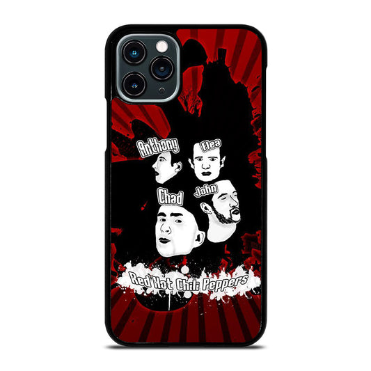 RED HOT CHILI PEPPERS ROCK BAND POSTER iPhone 11 Pro Case Cover