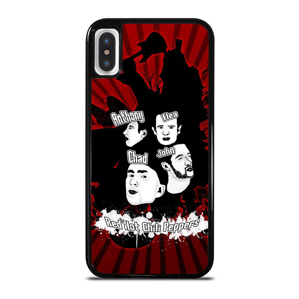 RED HOT CHILI PEPPERS ROCK BAND POSTER iPhone X / XS Case Cover