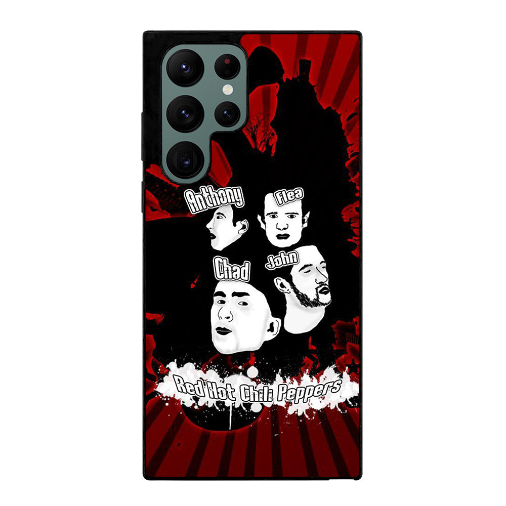 RED HOT CHILI PEPPERS ROCK BAND POSTER Samsung Galaxy S22 Ultra Case Cover