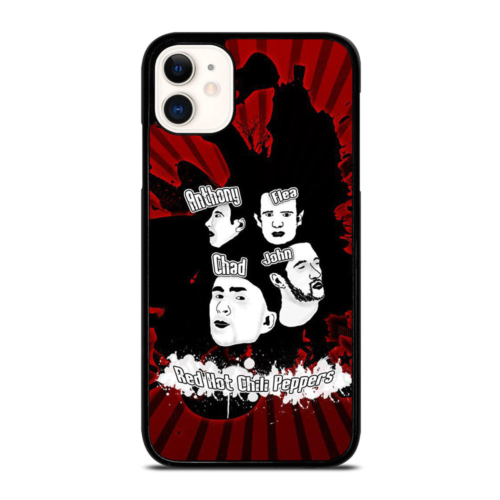 RED HOT CHILI PEPPERS ROCK BAND POSTER iPhone 11 Case Cover