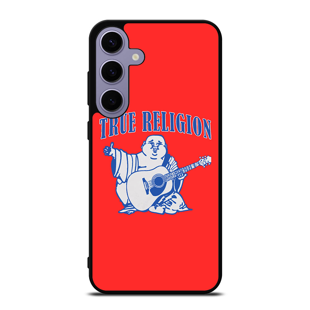 RED BIG BUDDHA TRUE RELIGION LOGO Samsung Galaxy S24 Plus Case Cover