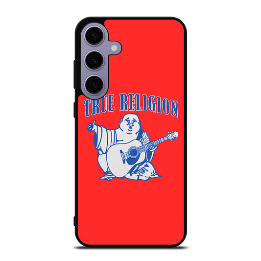RED BIG BUDDHA TRUE RELIGION LOGO Samsung Galaxy S24 Plus Case Cover