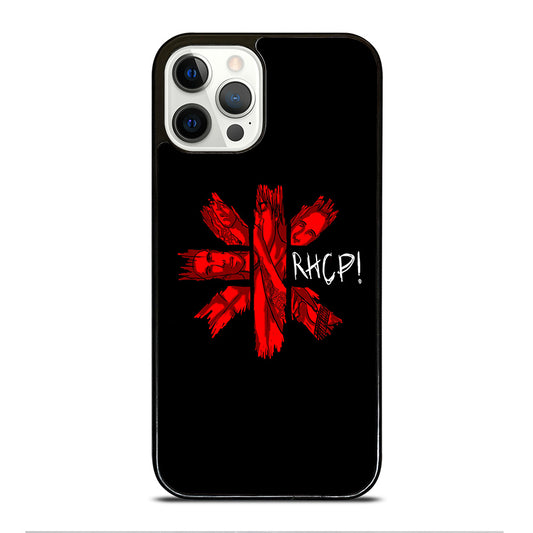 RED HOT CHILI PEPPERS ART LOGO iPhone 12 Pro Case Cover