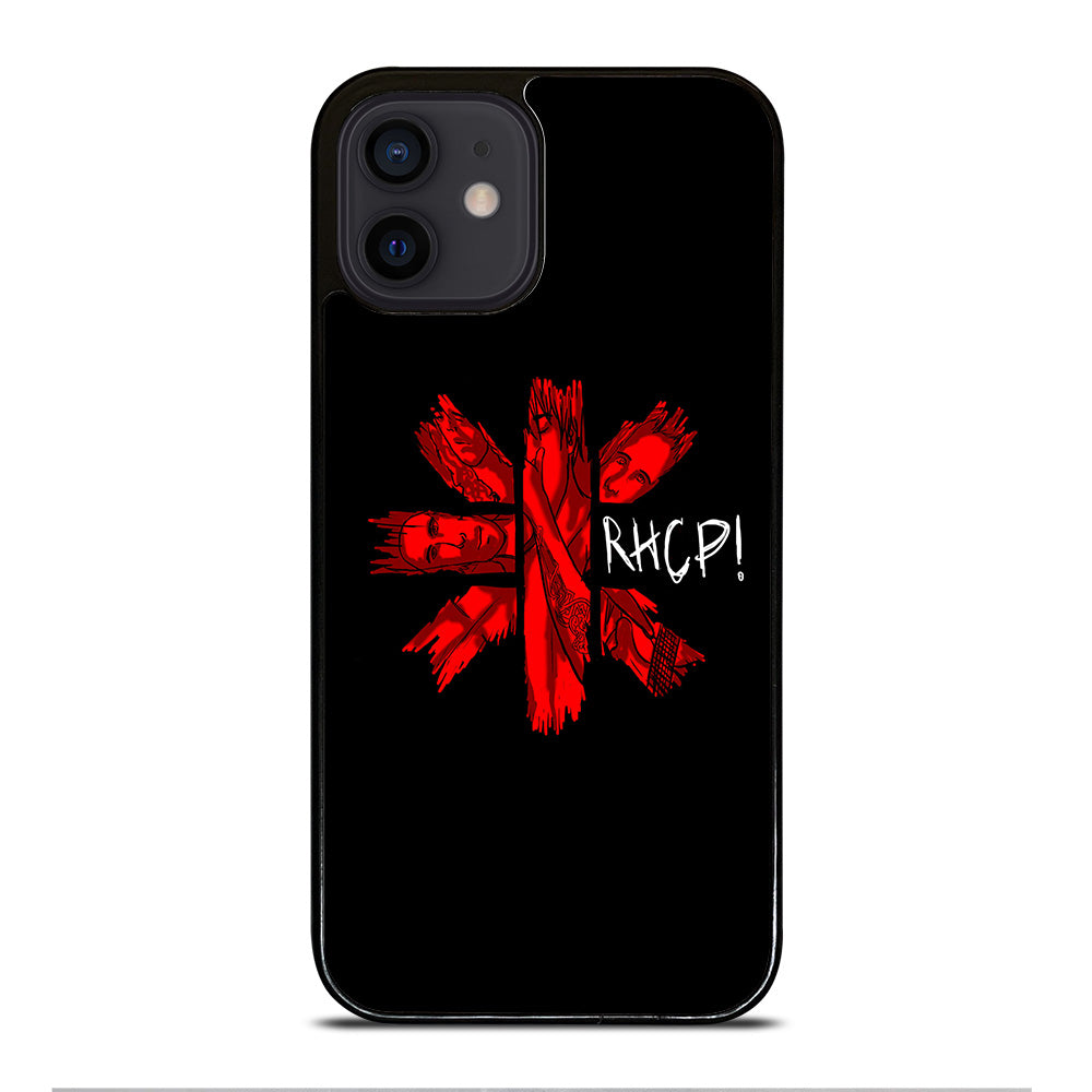 RED HOT CHILI PEPPERS ART LOGO iPhone 12 Mini Case Cover