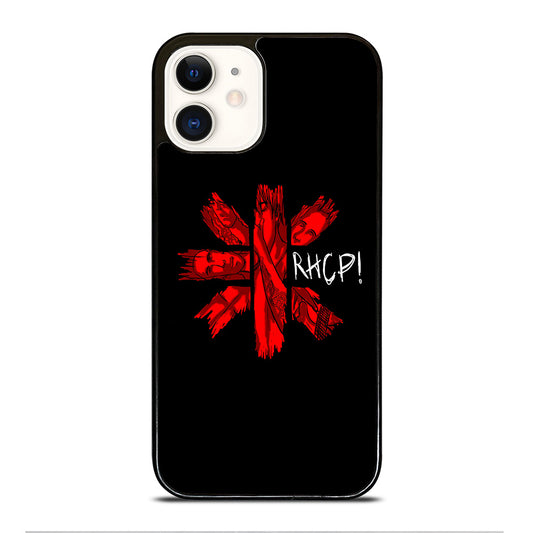 RED HOT CHILI PEPPERS ART LOGO iPhone 12 Case Cover