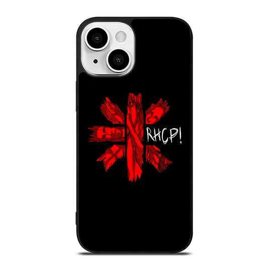 RED HOT CHILI PEPPERS ART LOGO iPhone 13 Mini Case Cover
