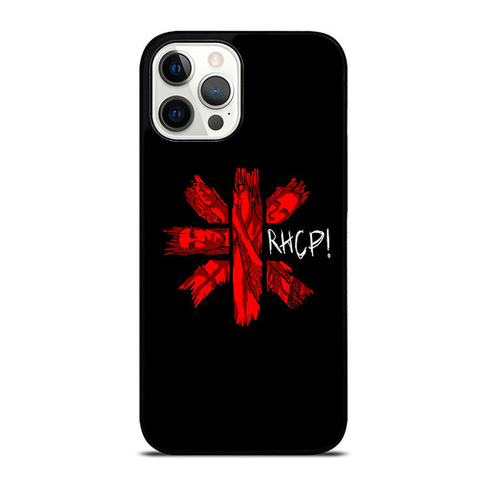 RED HOT CHILI PEPPERS ART LOGO iPhone 12 Pro Max Case Cover
