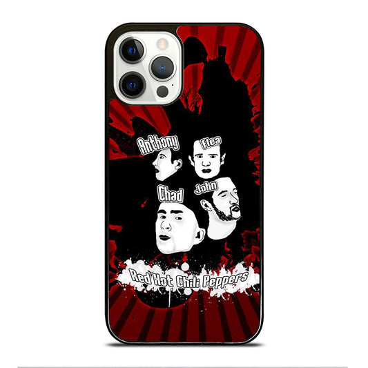 RED HOT CHILI PEPPERS ROCK BAND POSTER iPhone 12 Pro Case Cover