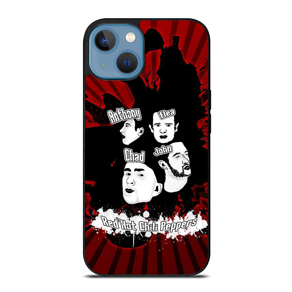 RED HOT CHILI PEPPERS ROCK BAND POSTER iPhone 13 Case Cover