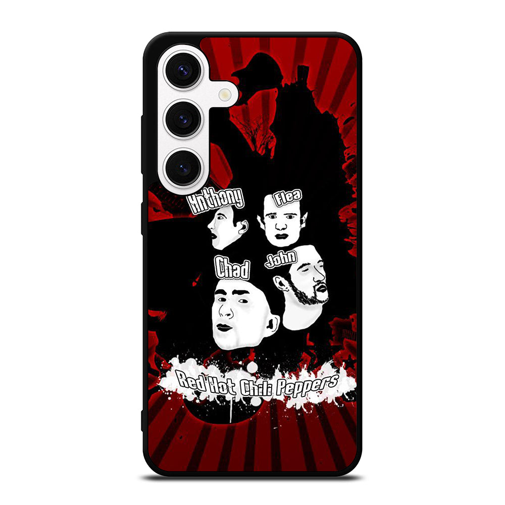 RED HOT CHILI PEPPERS ROCK BAND POSTER Samsung Galaxy S24 Case Cover