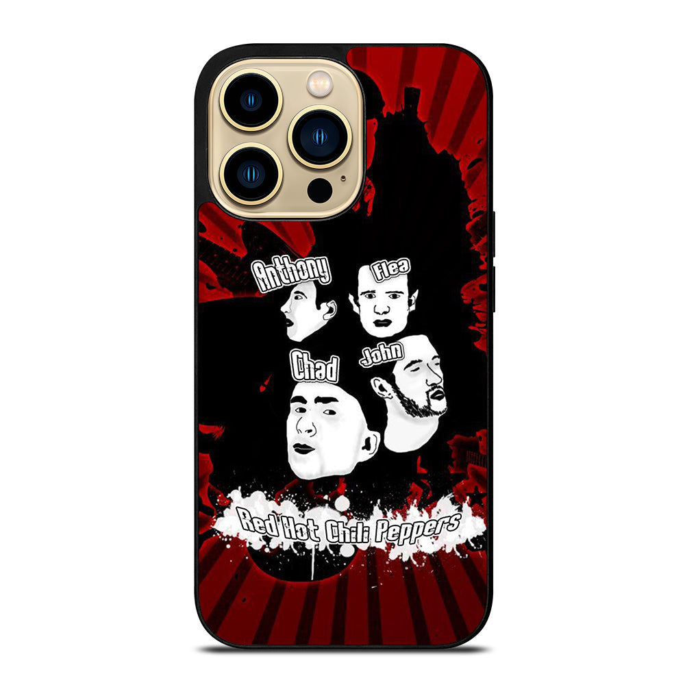RED HOT CHILI PEPPERS ROCK BAND POSTER iPhone 14 Pro Max Case Cover