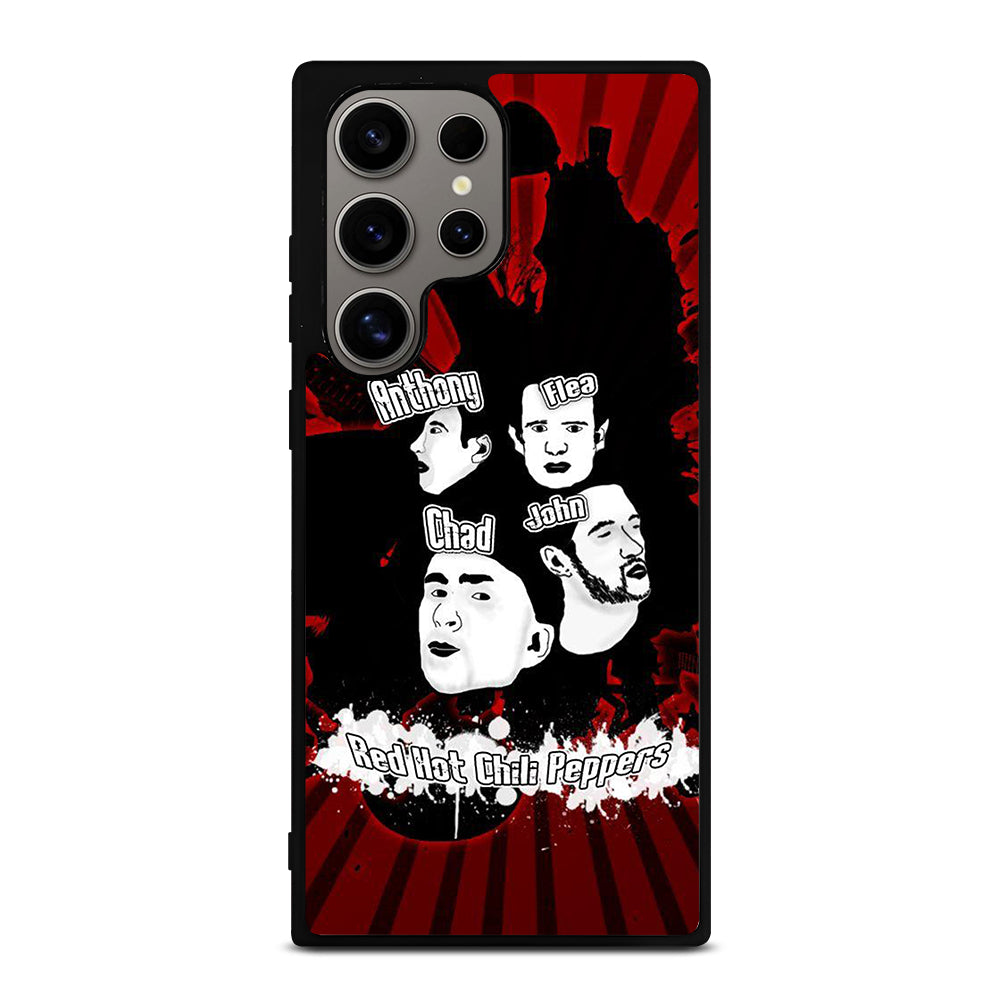 RED HOT CHILI PEPPERS ROCK BAND POSTER Samsung Galaxy S24 Ultra Case Cover