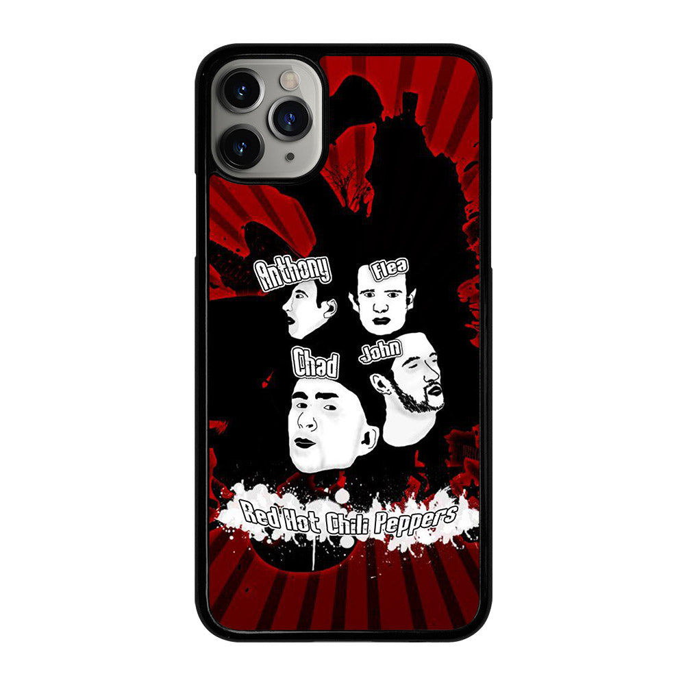 RED HOT CHILI PEPPERS ROCK BAND POSTER iPhone 11 Pro Max Case Cover