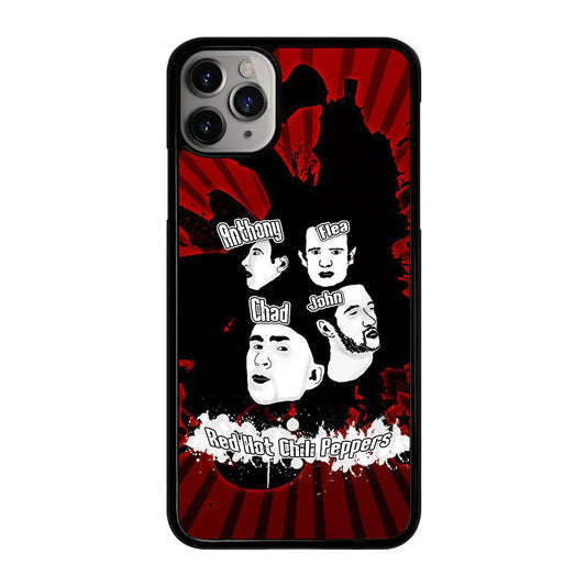 RED HOT CHILI PEPPERS ROCK BAND POSTER iPhone 11 Pro Max Case Cover