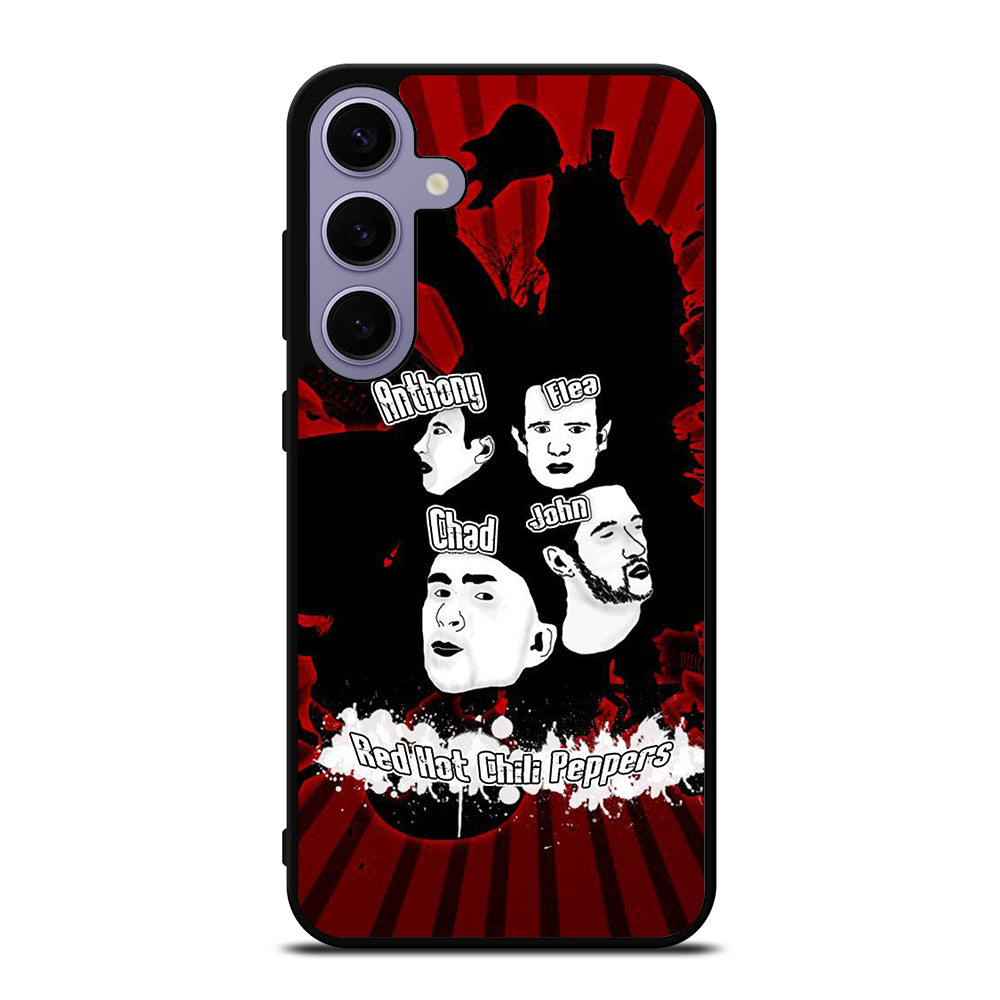 RED HOT CHILI PEPPERS ROCK BAND POSTER Samsung Galaxy S24 Plus Case Cover