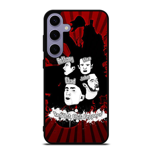 RED HOT CHILI PEPPERS ROCK BAND POSTER Samsung Galaxy S24 Plus Case Cover