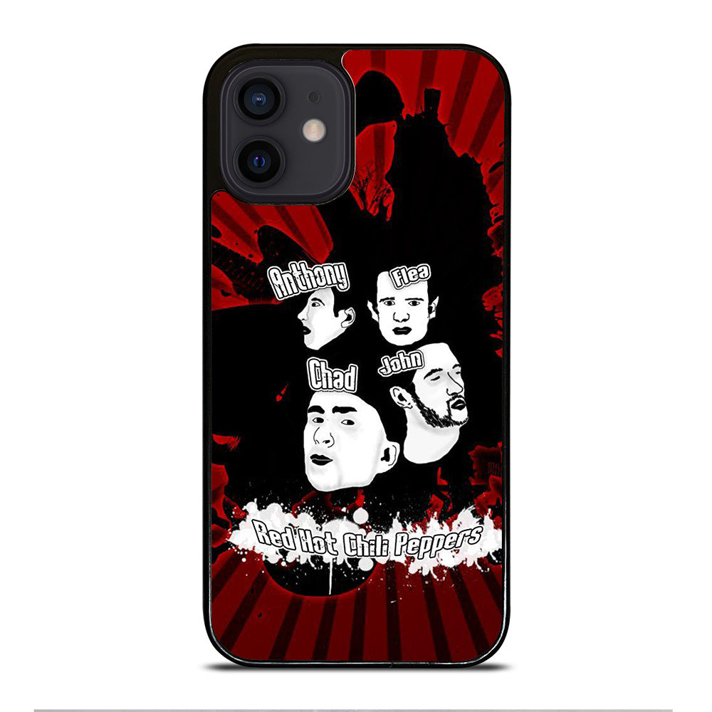 RED HOT CHILI PEPPERS ROCK BAND POSTER iPhone 12 Mini Case Cover