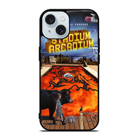 RED HOT CHILI PEPPERS STADIUM ARCADIUM iPhone 15 Case Cover