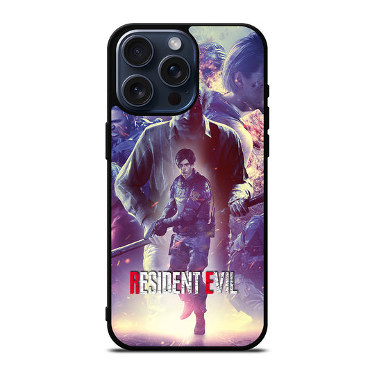 RESIDENT EVIL GAME POSTER iPhone 15 Pro Max Case Cover