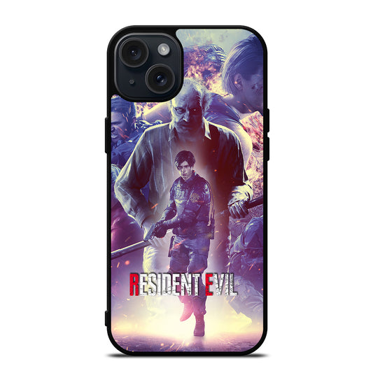 RESIDENT EVIL GAME POSTER iPhone 15 Plus Case Cover