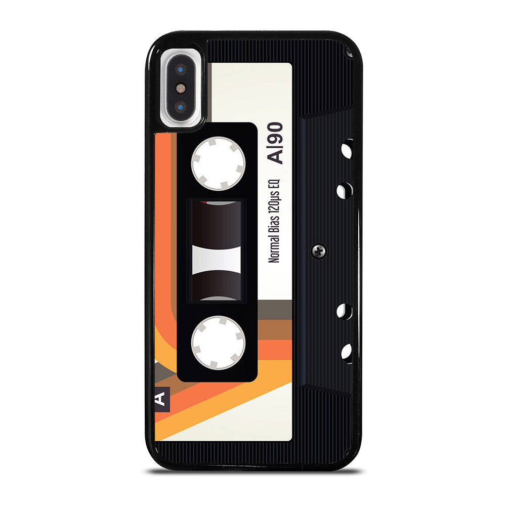 RETRO CASSETTE TAPE VINTAGE 2 iPhone X / XS Case Cover