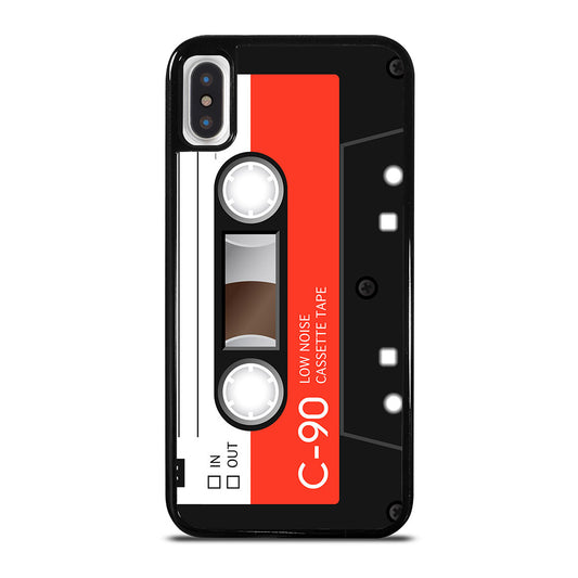 RETRO CASSETTE TAPE VINTAGE iPhone X / XS Case Cover