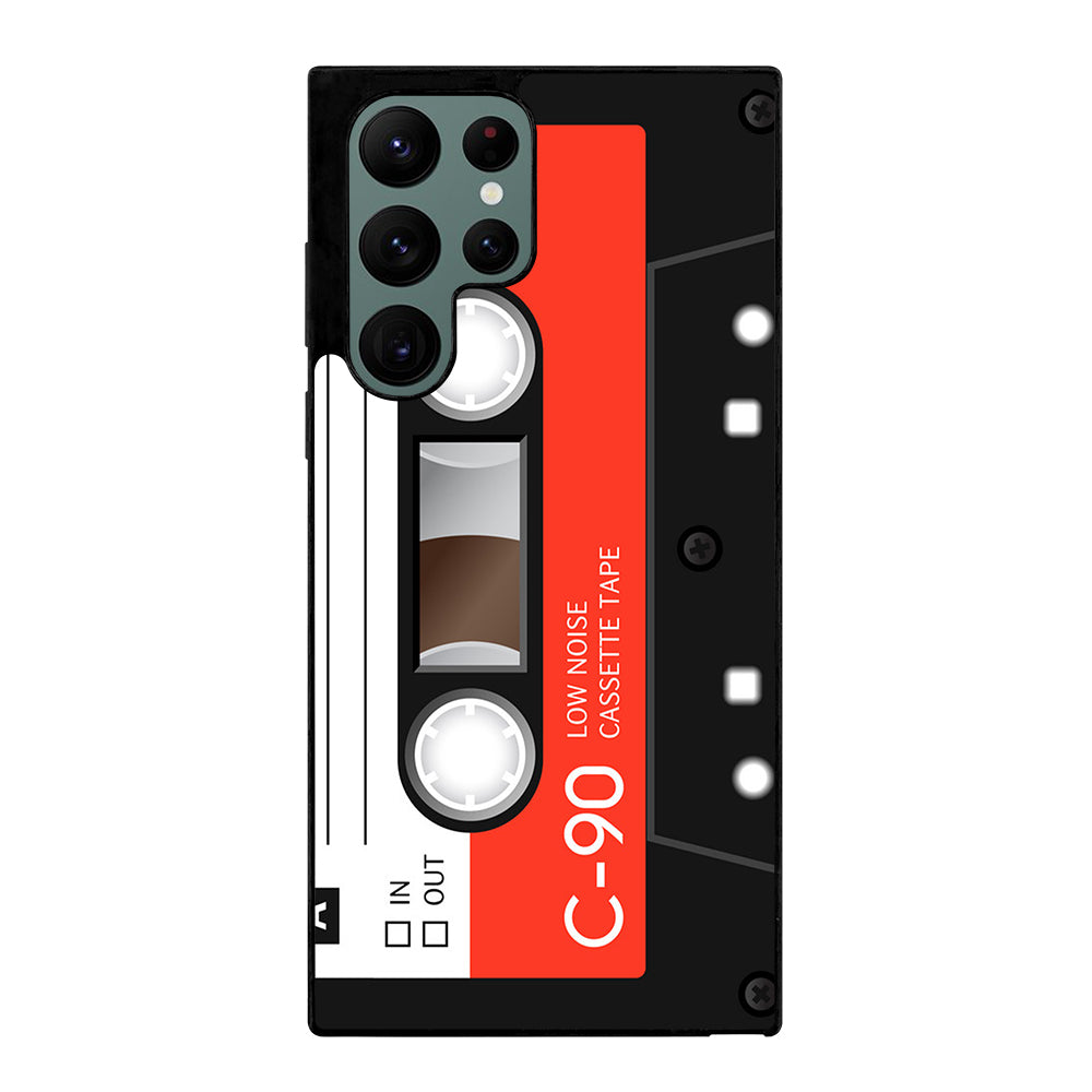 RETRO CASSETTE TAPE VINTAGE Samsung Galaxy S22 Ultra Case Cover