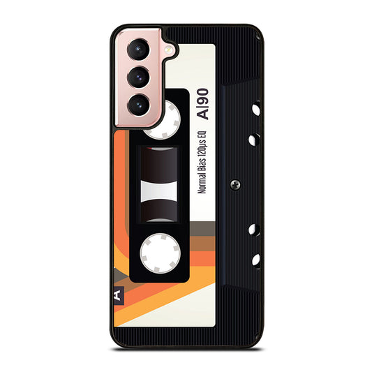 RETRO CASSETTE TAPE VINTAGE 2 Samsung Galaxy S21 Case Cover